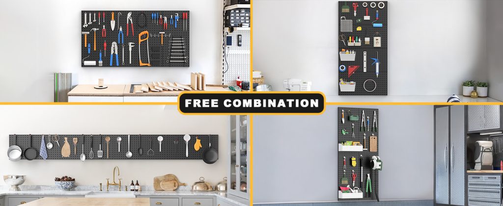 Ultrawall Metal Pegboard Wall Panels