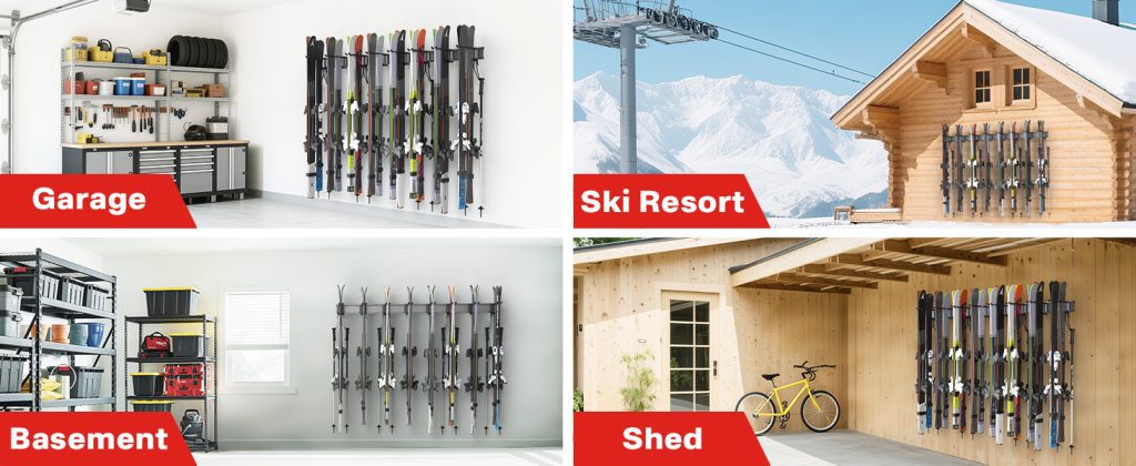 Ultrawall Ski & Snowboard Racks